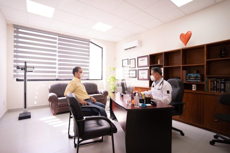 Medicare beneficiary meeting with a healthcare advisor to review Medicare coverage options after a Medicare Advantage plan discontinuation